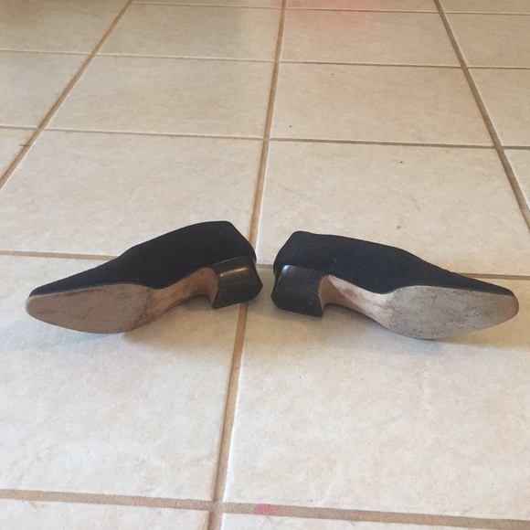 Marie Ellyse Dress Heels.. size 6... black suede - Picture 5 of 7